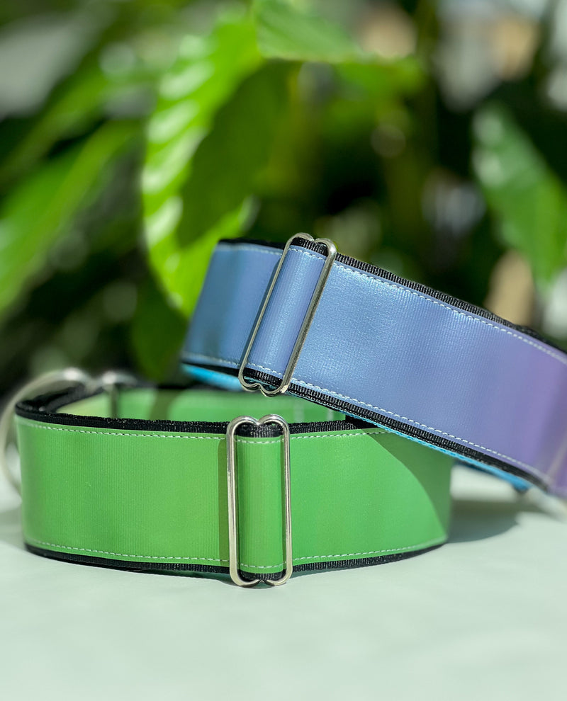 AURA- GREEN REFLECTIVE COLLAR