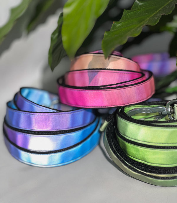 AURA GREEN REFLECTIVE- LEASH